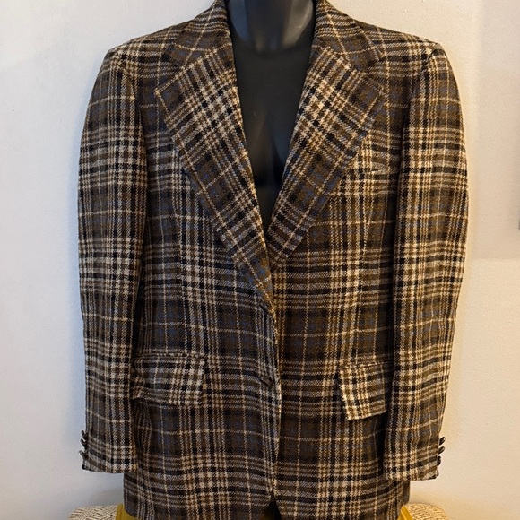 Sears the men’s shop store Other - Men's Checkered Blazer - Brown and Black